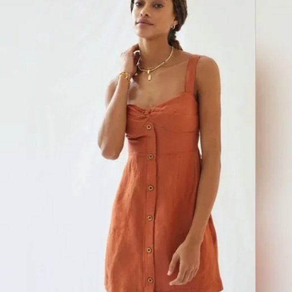 Maeve by Anthropologie Twist-Front Mini Dress Size Small - NWOT - Picture 2 of 5